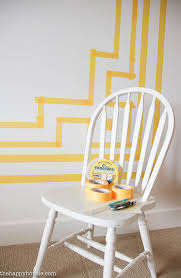 Tape A Painted Greek Key Accent Wall