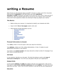 Examples Of Good Resumes For College Students How To Write A    