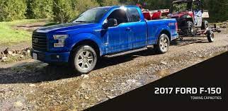 2017 ford f 150 towing capacity