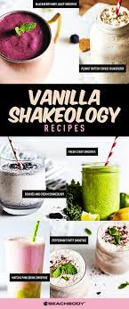 40 fabulous vanilla shakeology recipes