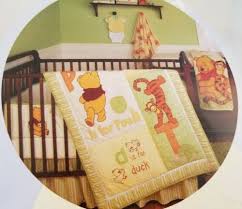 Pooh Baby Nursery Crib Bedding Set