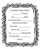 Click the guardian angel prayers coloring pages to view printable version or color it online (compatible with ipad and android tablets). Guardian Angel Prayer Worksheets Teaching Resources Tpt