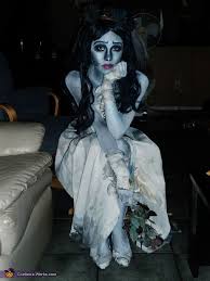 emily from corpse bride halloween costume