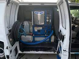 carpet cleaning truckmount machine blue