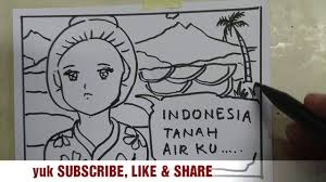 Cara menggambar dan mewarnai pahlawan ibu kartini dan mewarnai via youtube.com. Menggambar Pahlawan Wanita Ra Kartini Dan Pemandandangan Indonesia Youtube