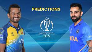 Star sports telecast all the odis and t20is series 2021 matches, between india vs sri lanka live streaming in india. Icc World Cup 2019 Match 44 Sri Lanka Vs India Match Prediction Who Will Win Today