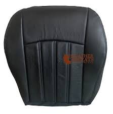 Leather Seat Cover Dark Gray