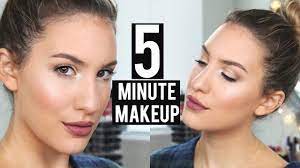 5 minute makeup tutorial that actually