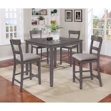 Room design velvet dining chairs home decor grey dining room elegant dining room transitional dining room house interior dining room chairs upholstered interior. Charlton Home Wilmoth 5 Piece Counter Height Dining Set Reviews Wayfair