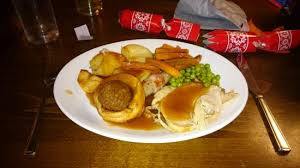 There are no holidays without delicious meals typical of this or that country. Xmas Dinner Just Has To Be Turkey Picture Of Quays Hungry Horse Basildon Tripadvisor