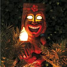 Bright Garden Solar Powered Tiki Mama