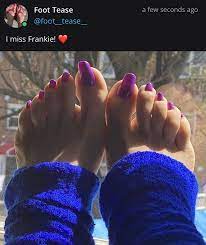 Foot tease