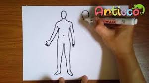 Stay tooned for more free drawing lessons by: How To Draw Human Body Step By Step For Kids Youtube