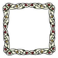 Bfc1640 Stained Glass Borders Fun Set