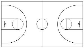 Simple Basketball Court Template Simple Hockey Rink
