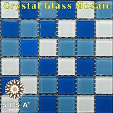 Crystal Glass Mosaic Tiles For