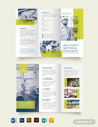 23 Construction Brochures Designs Examples Psd Ai