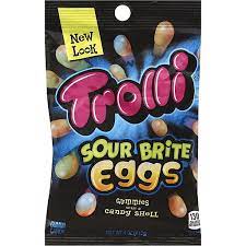 trolli sour brite eggs gummy candy