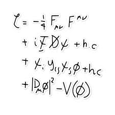 Standard Model Math Equation Funny