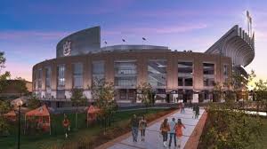 Jordan hare stadium has since grown to an official capacity 87,451. Auburn Revamps Plans For Upgrading Jordan Hare Stadium Sporting News