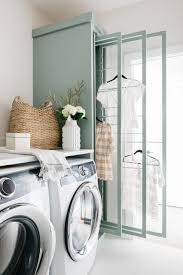 utility rooms with clothes drying racks