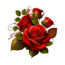 beautiful rose flower png transpa