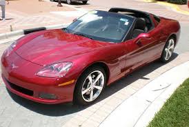 Crystal Red 2009 Gm Chevrolet Corvette