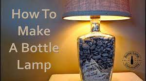 Get a diamond tipped drill, or use a simple engraving device like i did. How To Make A Bottle Lamp Diy Youtube