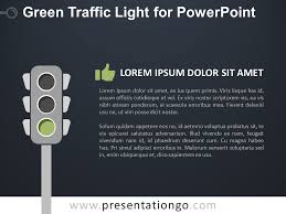 Green Signal Traffic Light For Powerpoint Presentationgo Com
