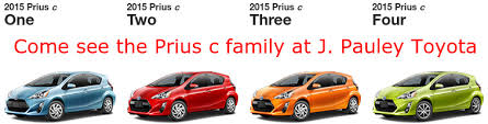 differences for the prius c trims