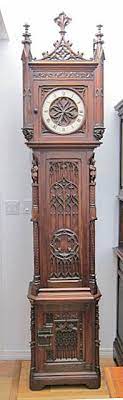 french antique grandfather clock 4179