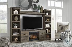 Tv Stand With Infrared Fireplace Insert