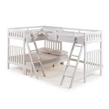 Buy from the widest choices of full over full bunk beds for kids and teenagers. Alaterre Furniture Aurora White Twin Over Full Bunk Bed With Tri Bunk Extension Ajau04wh The Home Depot