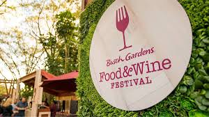 food and wine festival busch gardens