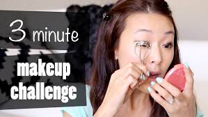 3 minute makeup challenge from head