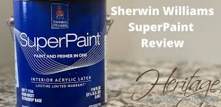 Sherwin Williams Superpaint Review