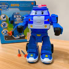 Đồ chơi robot Poli biết đi có âm thanh và đèn sáng 0832A - Viet Toy Shop - Đồ  chơi trẻ em