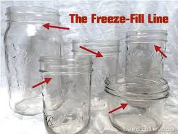 Freeze Food In Mason Jars