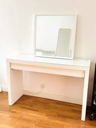 ikea malm dressing table and mirror