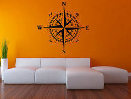 home décor items compass rose wall