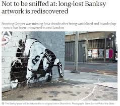 Durch internationale aktivitäten erlangte banksy weltweite bekanntheit. Fast Alles Uber Banksy Knut Krohn Blog