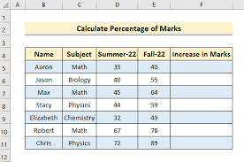 how to calculate percene increase in