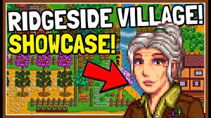 A NEW Village in Stardew Valley! (Ridgeside Village Mod) - YouTube