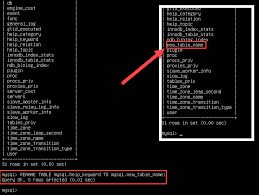 how to rename a database in mysql 3