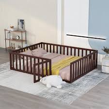 Urtr Queen Size Wood Daybed Frame With