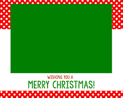 This christmas photo card template says happy holidays with a spot that you can add your family's last name. Free Christmas Card Templates Crazy Little Projects