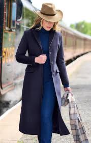 Wool Cashmere Full Length Coat