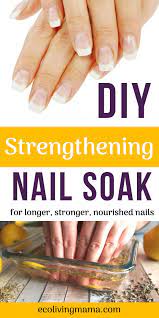 herbal diy nail soak recipe for healthy