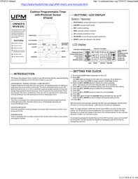 upm et525 manual pdf manualslib