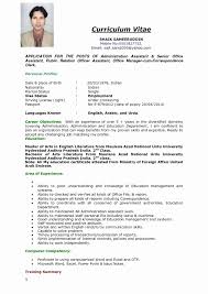 Good Resume Example For Fresh Graduate Valid Resume Examples In